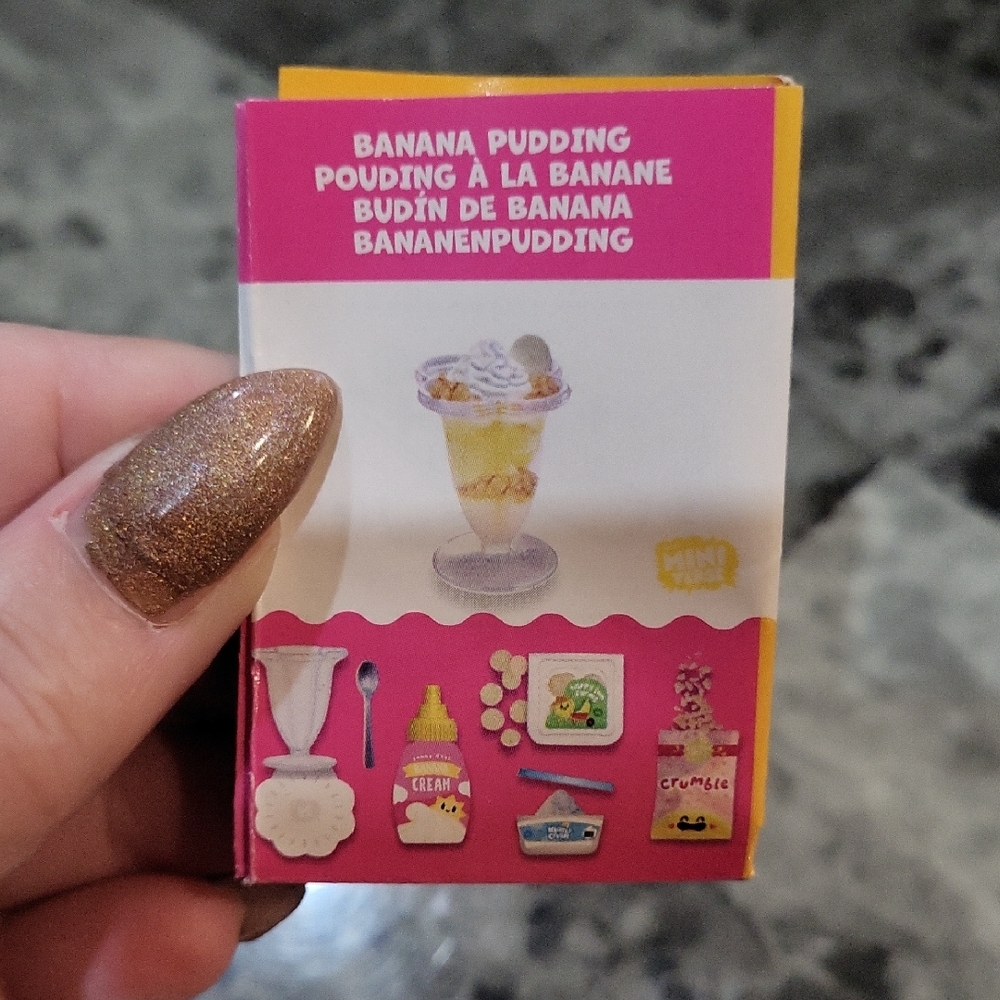 Miniverse Make It Mini Food Banana Pudding